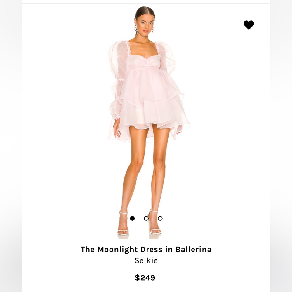 Selkie Moonlight Dress in Ballerina, Size Small